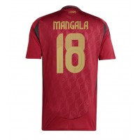 Belgien Orel Mangala #18 Fußballbekleidung Heimtrikot EM 2024 Kurzarm